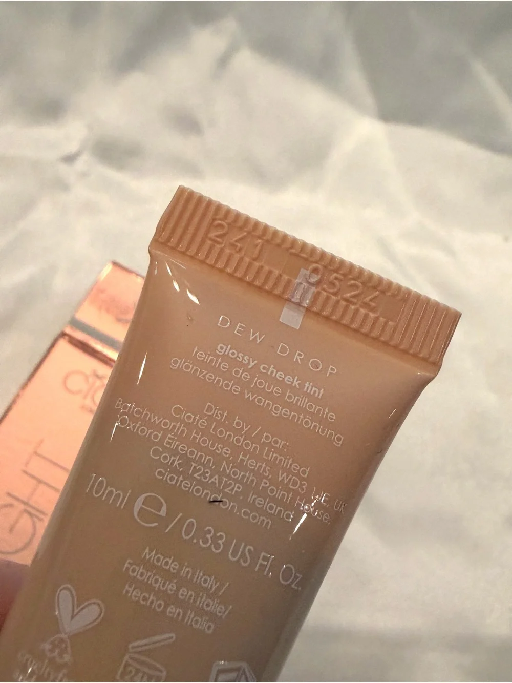 Ciate’ London Dewy Highlighter‎ Glossy Cheek Glow DEW DROP DHG001 New